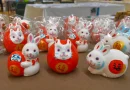来年のえとは「卯」　上越市のイラストレーターひぐちキミヨさん、ウサギの置き物制作